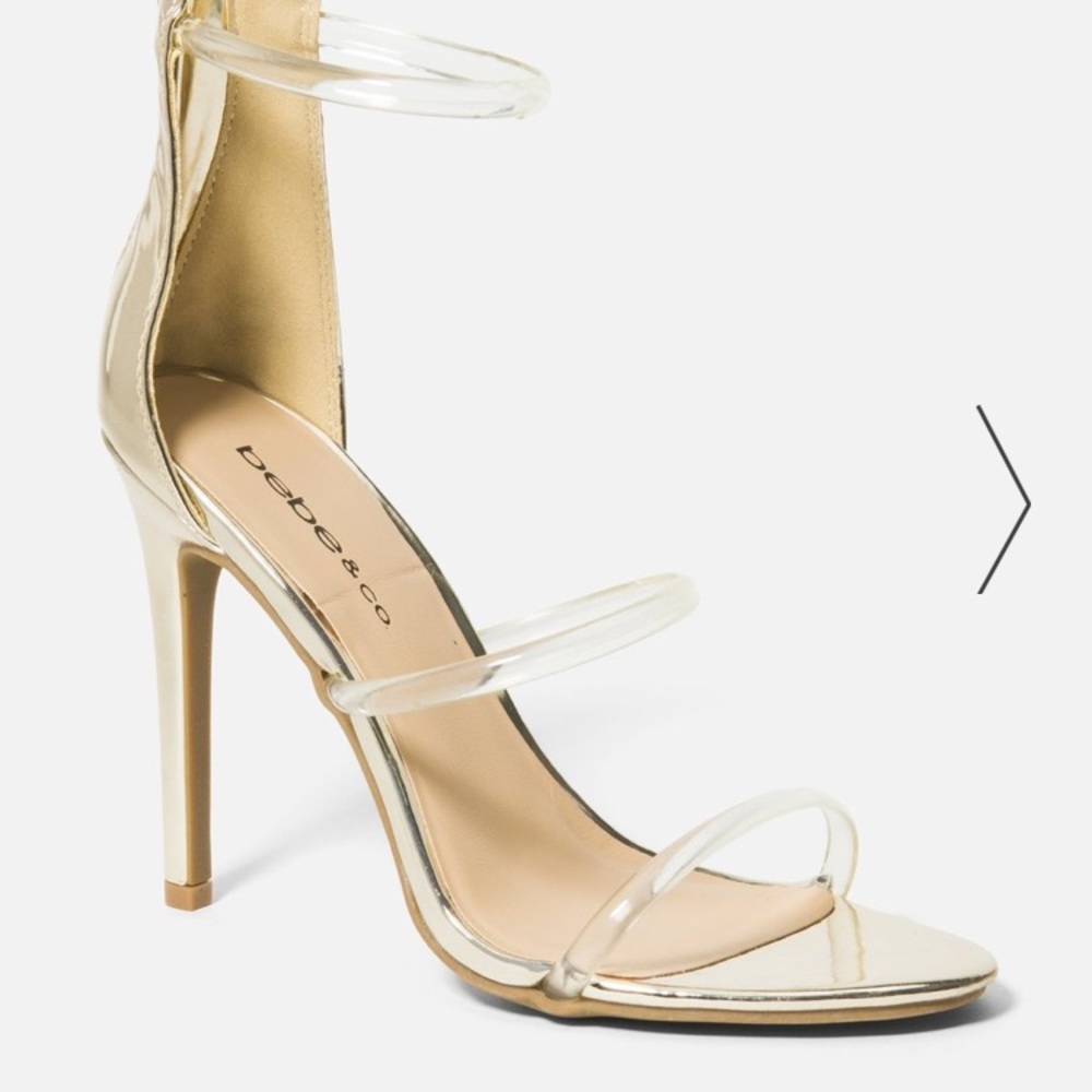 Bebe Berdine heels Great condition!